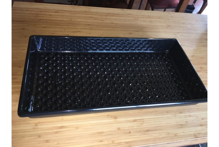 Tray for seedling - with holes 
