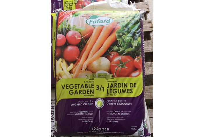 Vegetables Garden Planting Mix 3/1